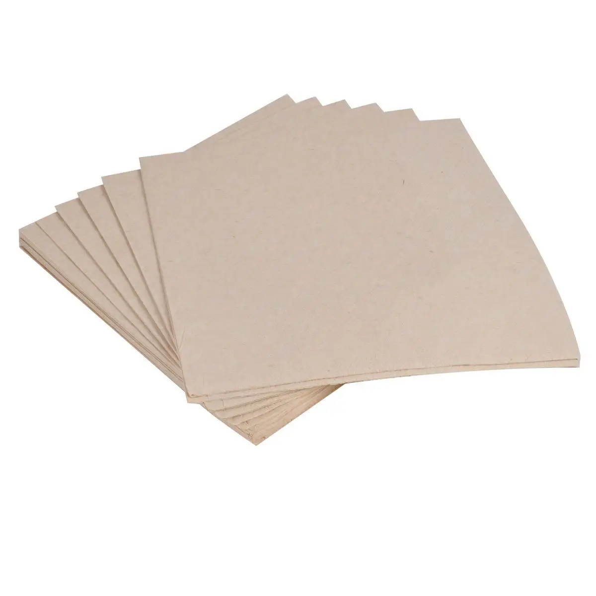 Lot de 20 Serviettes «3 Plis» 33x33cm Naturel