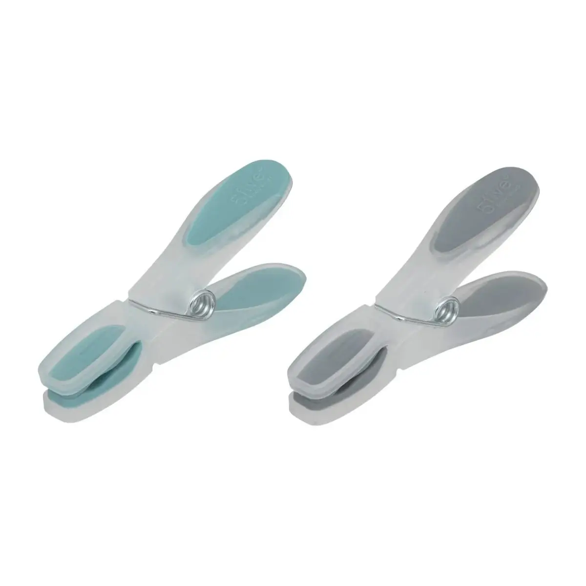 Lot de 24 pinces à Linge «Rubber» 8cm Multicolore