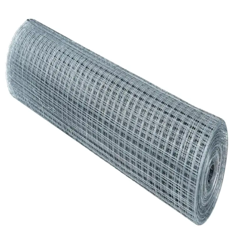Grillage Souple| 0,5X5 M| Composition 100% Acier Galvanisé| Rouleau Grillage| Fil Électrosoudé| 13X13MM
