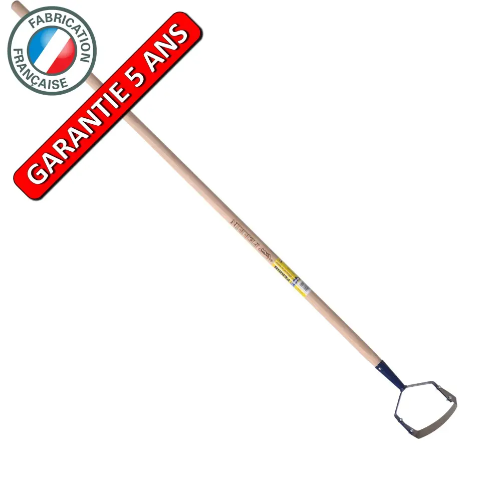 Grattoir lame de 14 manche 1,30m outil à main idéal pour désherber le jardin et les allées Outils Perrin