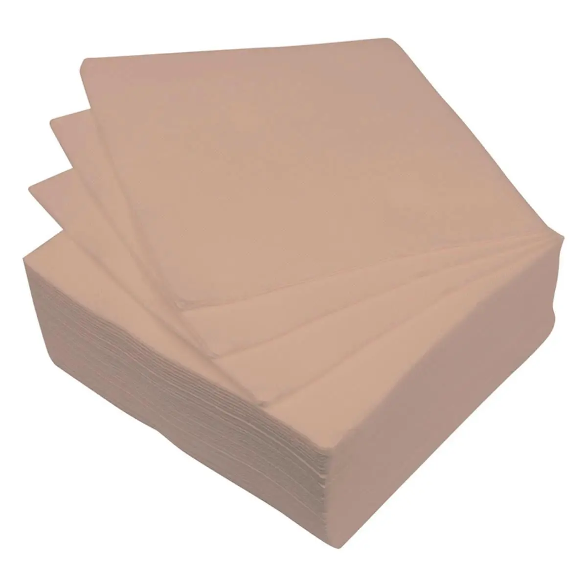 Lot de 40 Serviettes en Papier «Vitamine» 25x25cm Kraft