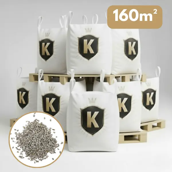 Gravillons calcaire blanc 6/10 mm – Pack 8 Big Bag +/