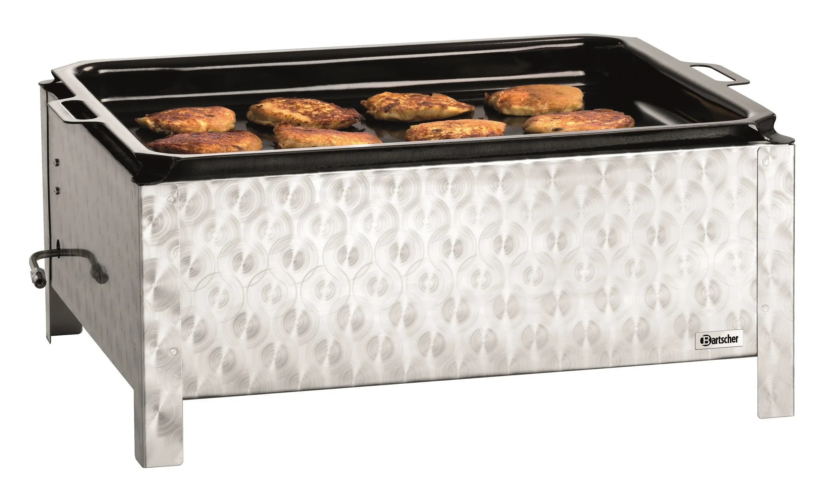 Grill à gaz de table combiné