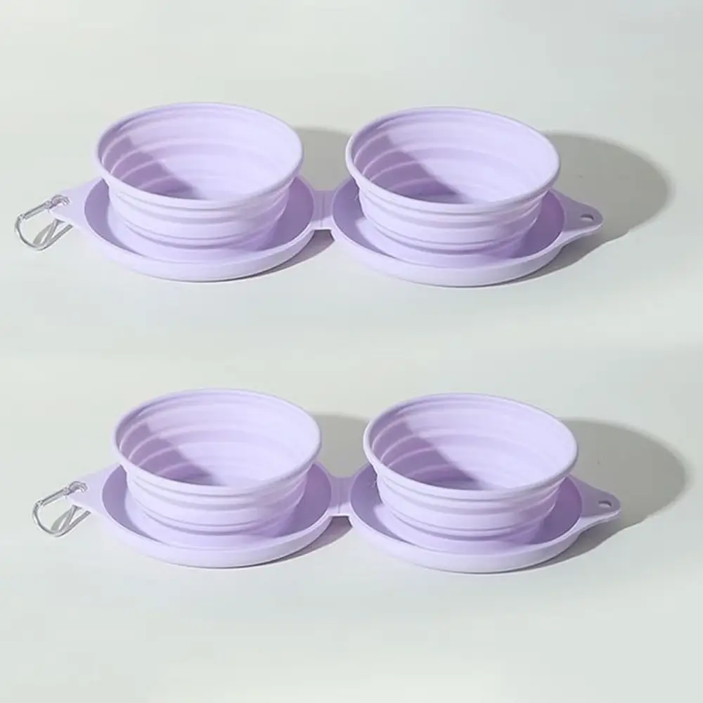 Lot De 2 Gamelles Pliables Pour Chien De Voyage DtopbuyAge