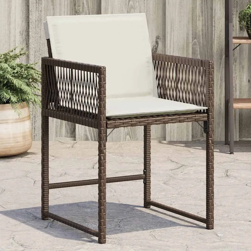 Lot de 4 Chaise bois composite Halldir Naturel 50,5 X 54 X 79 cm – P87211N