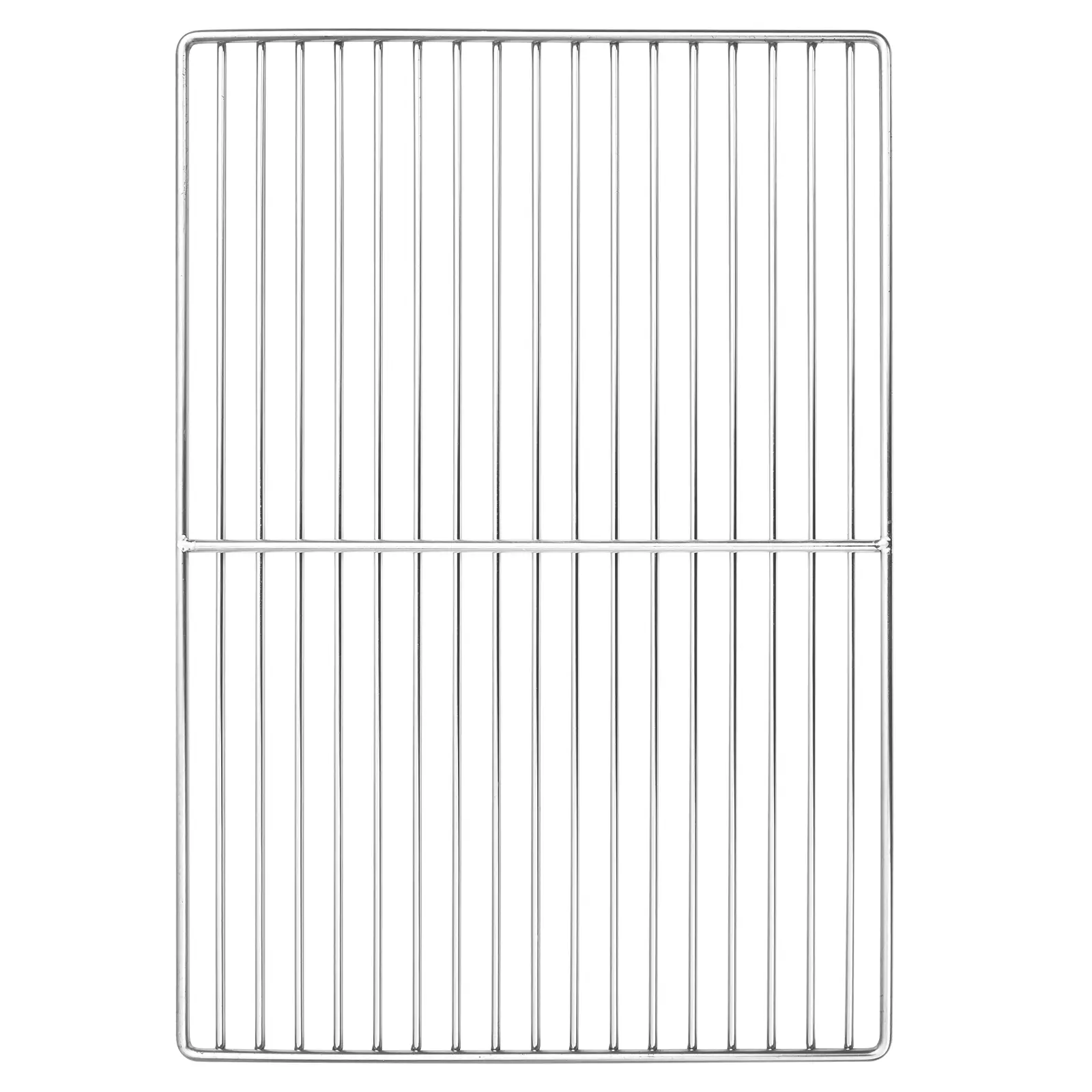 Grille de barbecue avec poignées rectangulaire 47×32,5 cm en acier inoxydable 304