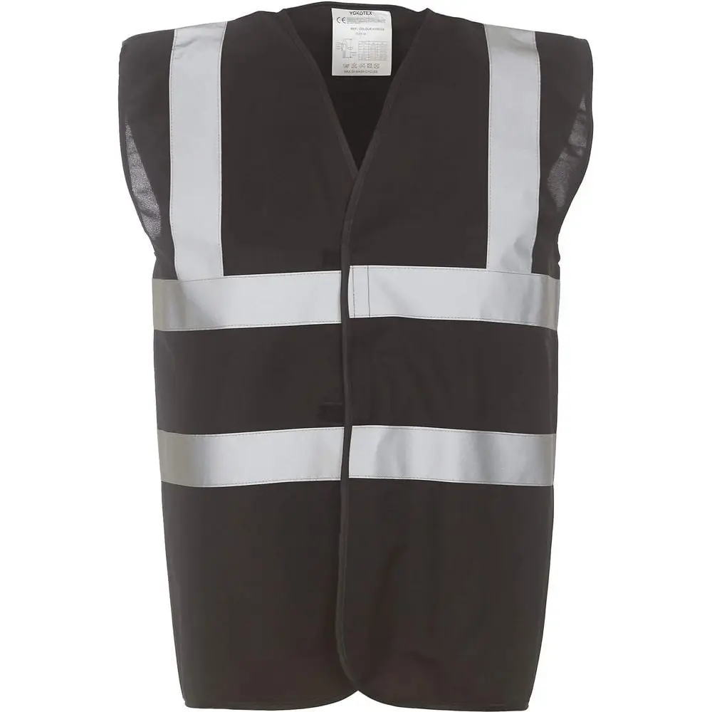 Gilet haute visibilité YOKO Noir XXL