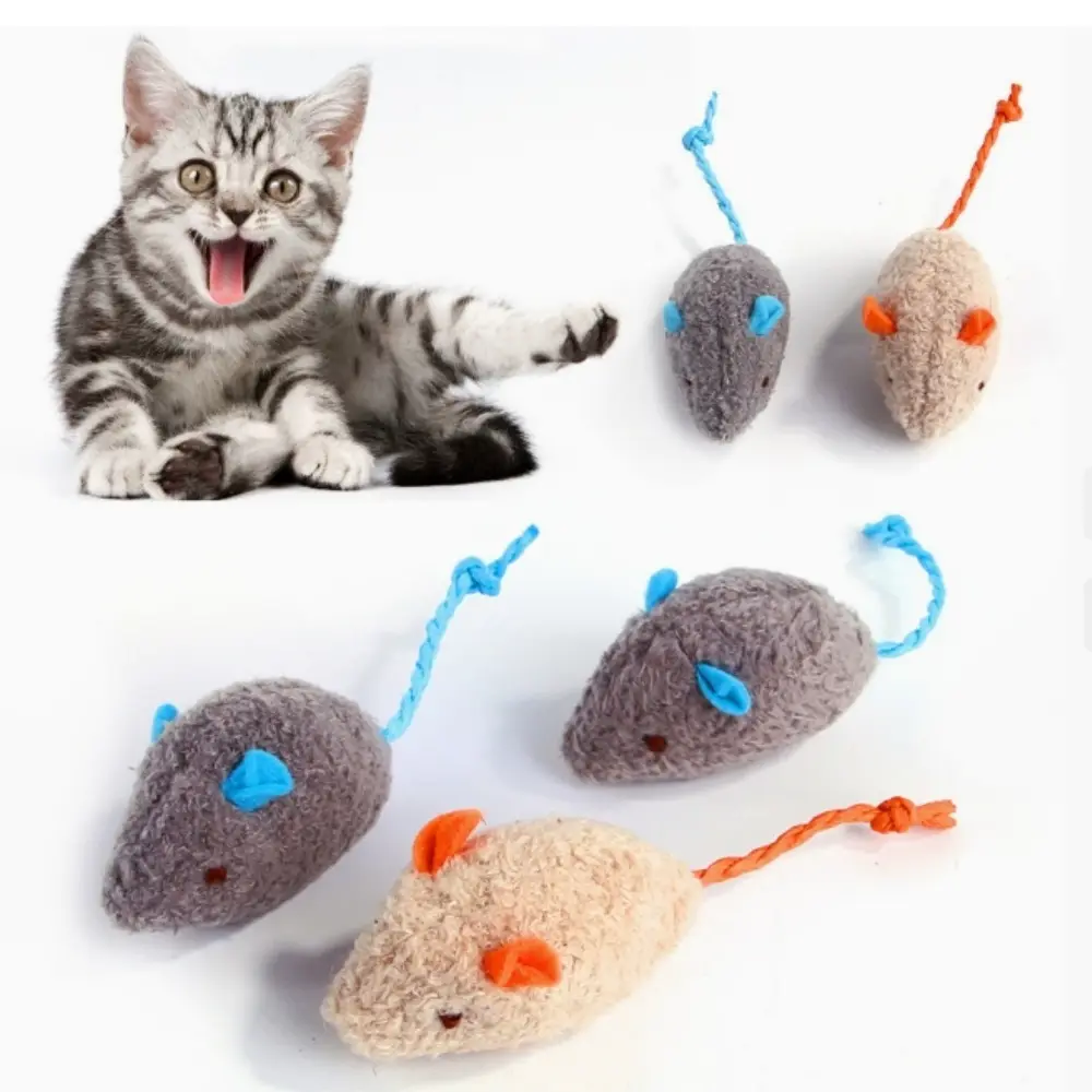 Lot de 3 jouets pour chat et souris IntiMeg