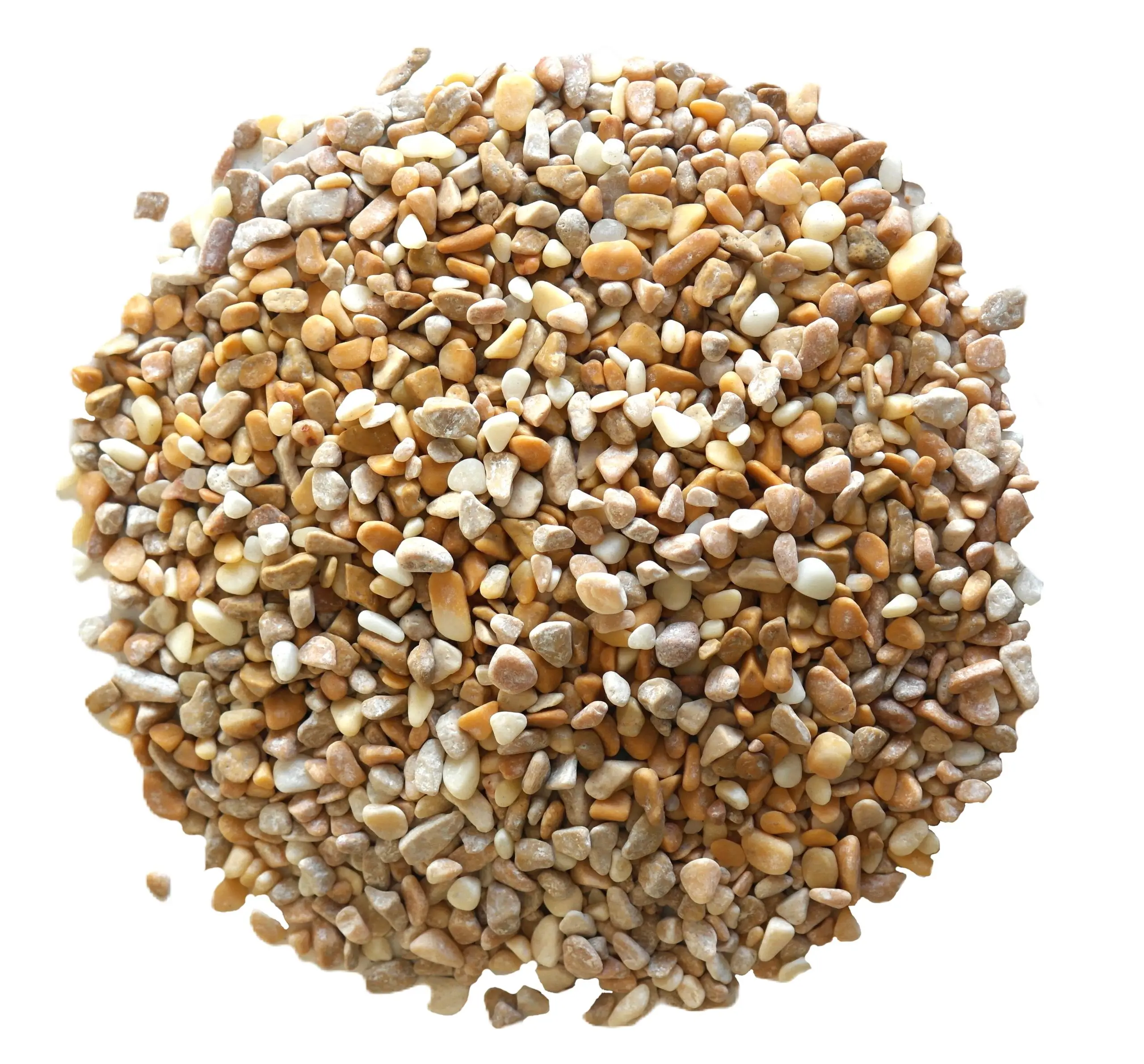 Galet roulé jaune 4/8 en sac de 5 L