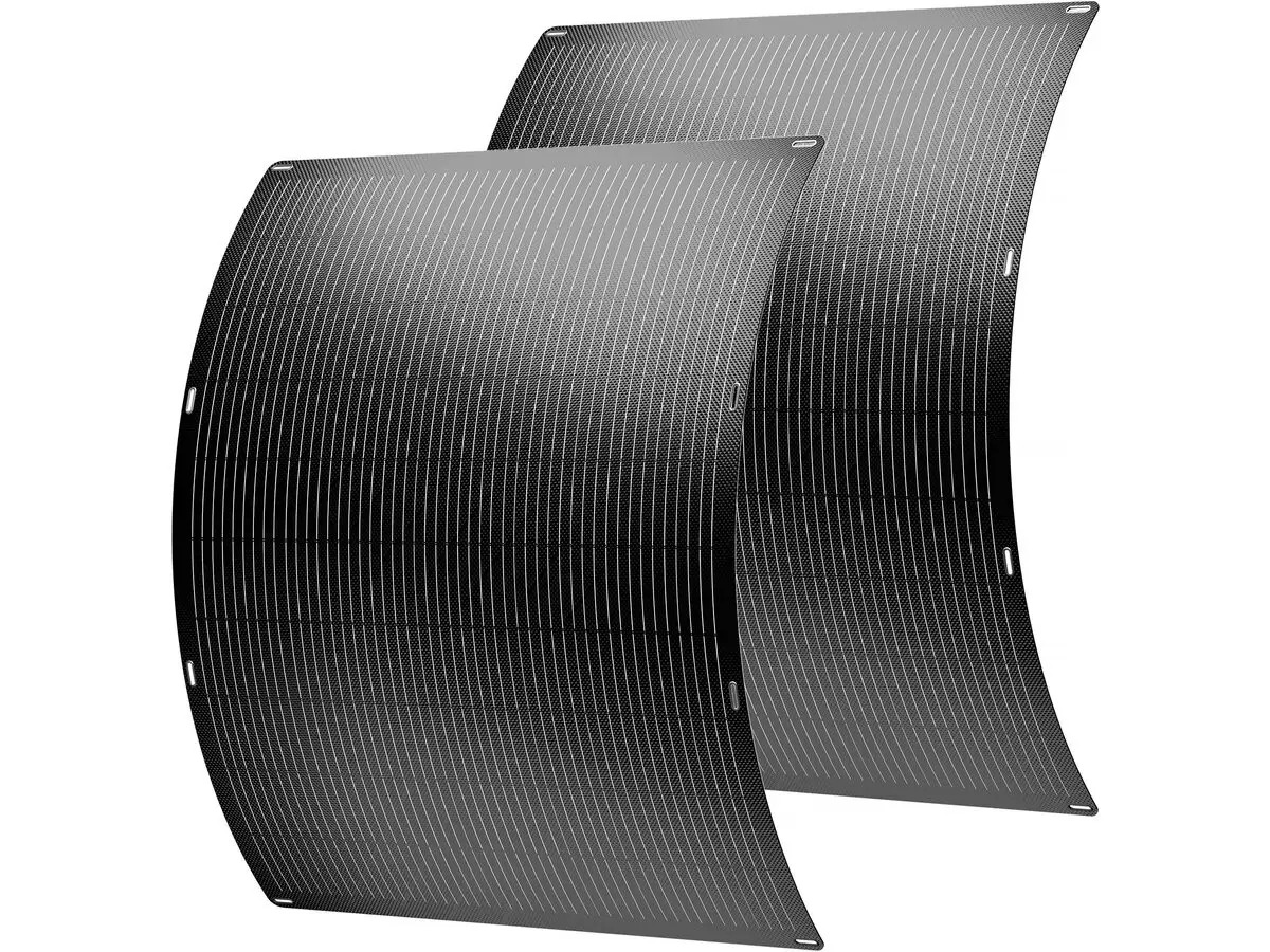 Lot De 2 Panneaux Solaire Plug And Play Flexible – 400w «urban Center» – Noir -viva Green