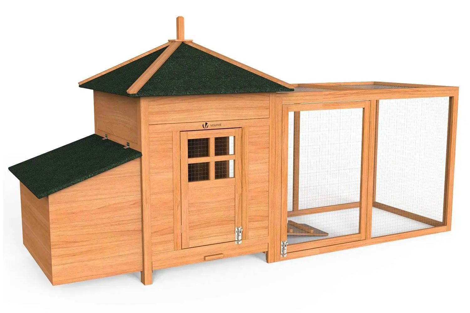 Grand poulailler en Bois avec Pondoir et Perchoir
