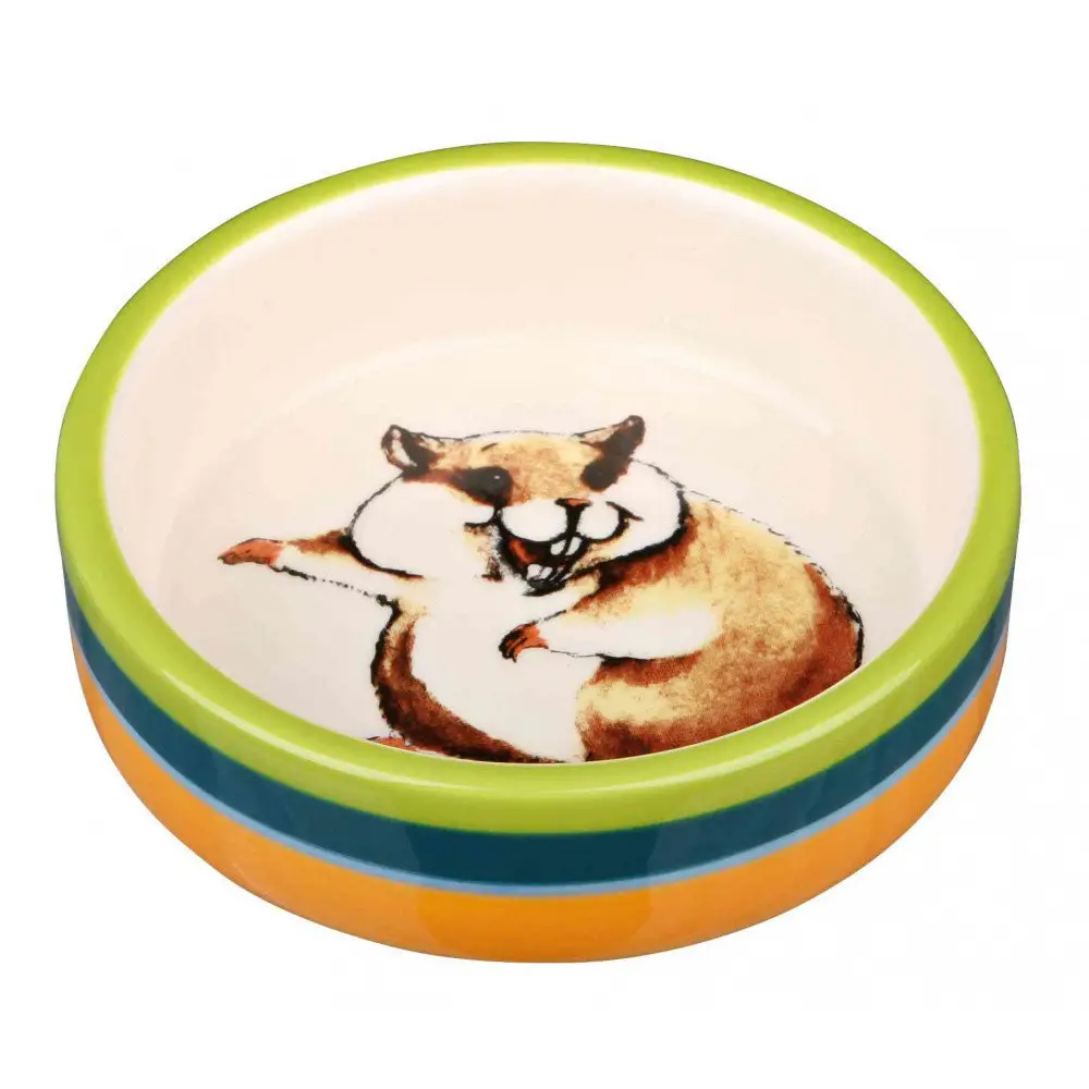 Gamelle en céramique 80 ml ø 8 cm pour rongeur