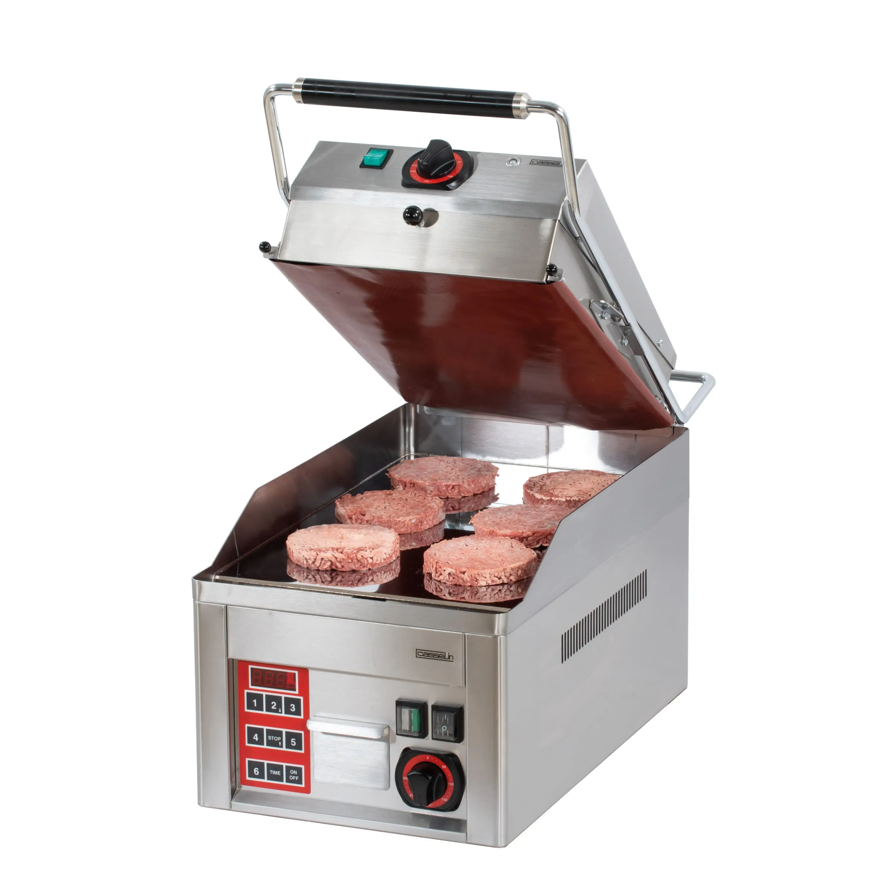 Grill à Rabat Clam Électriqu Inox AISI 304