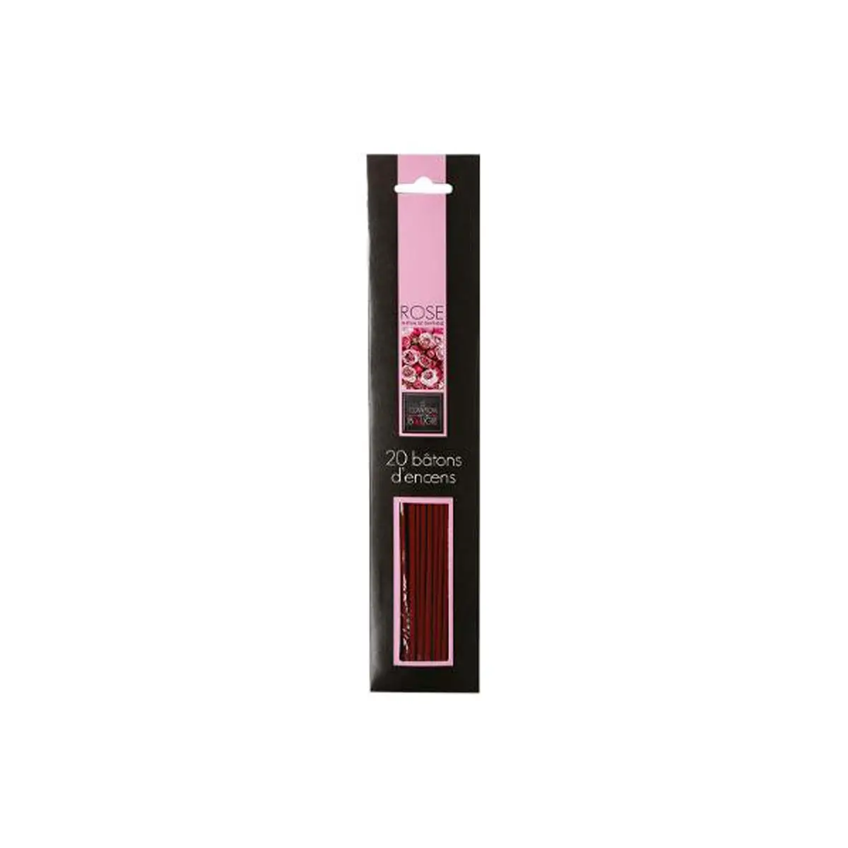 Lot de 20 Bâtons d’Encens 25cm Rose