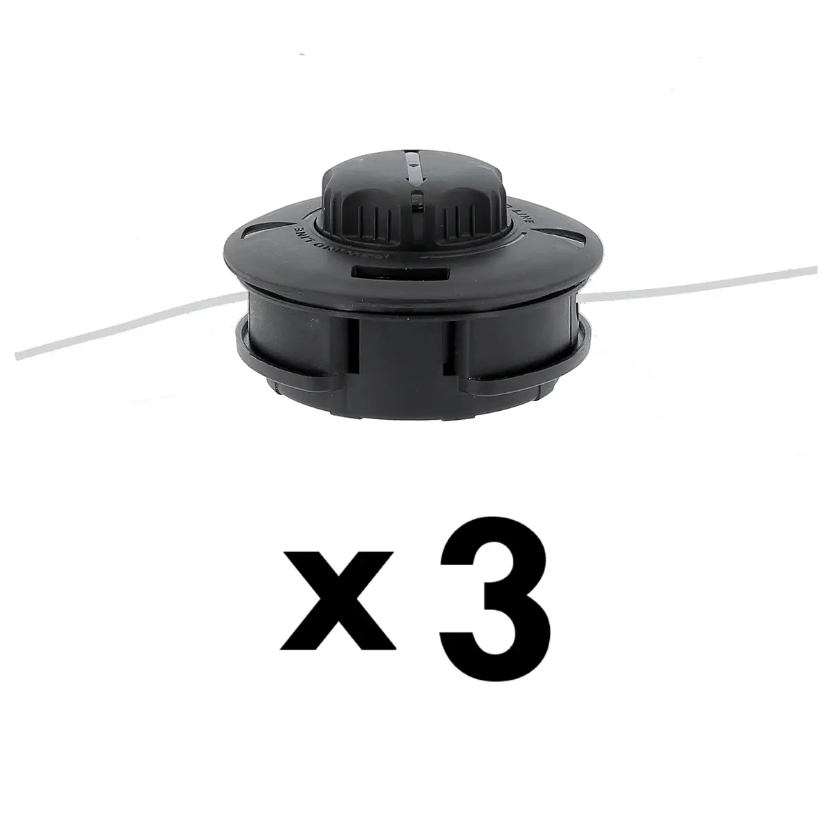 Lot de 3 têtes fil professionnelles pour débroussailleuse et multifonction 4 en 1 – GT GARDEN
