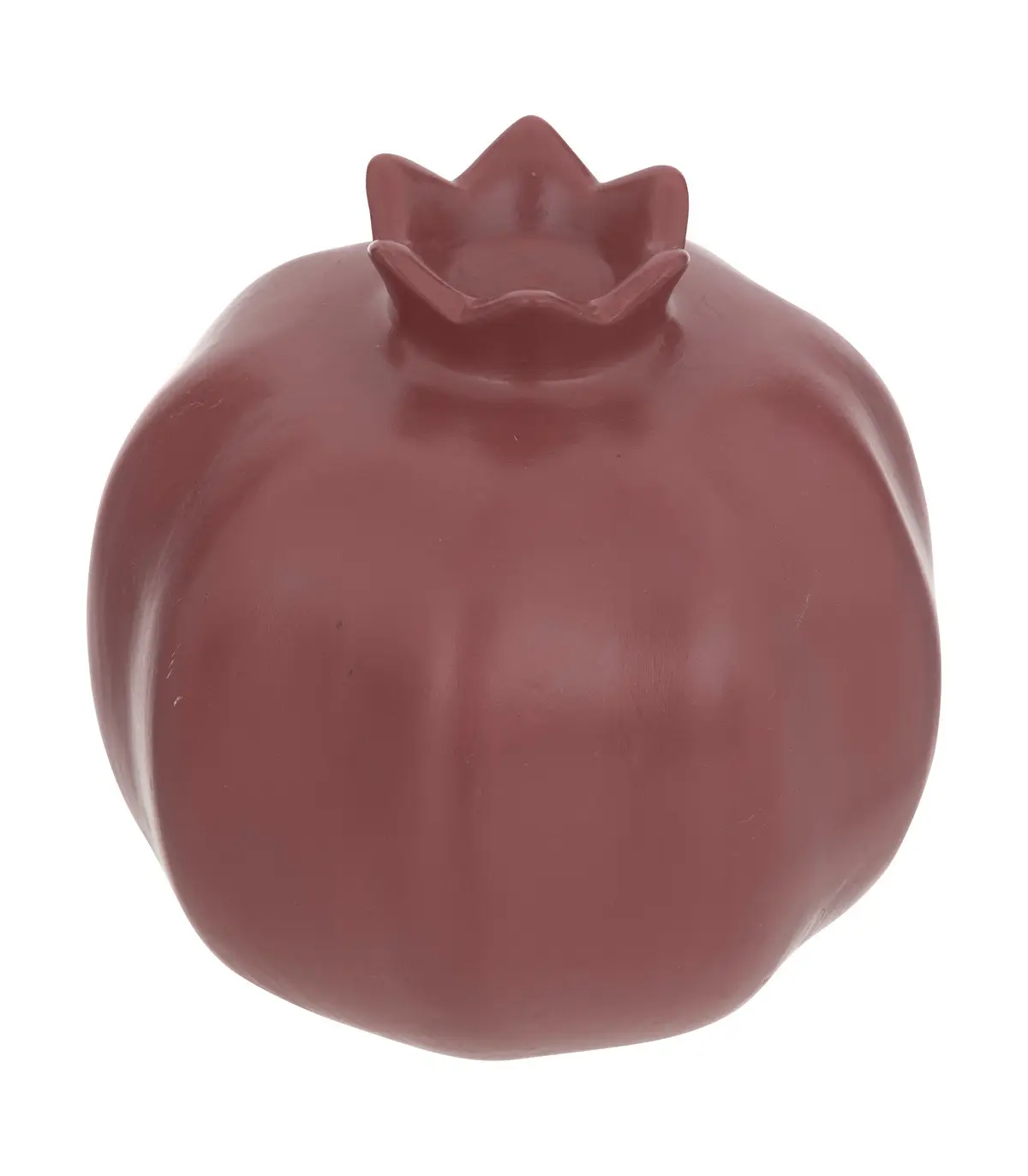 Grenade décorative en céramique Rose Foncé D 13 x H 13 cm