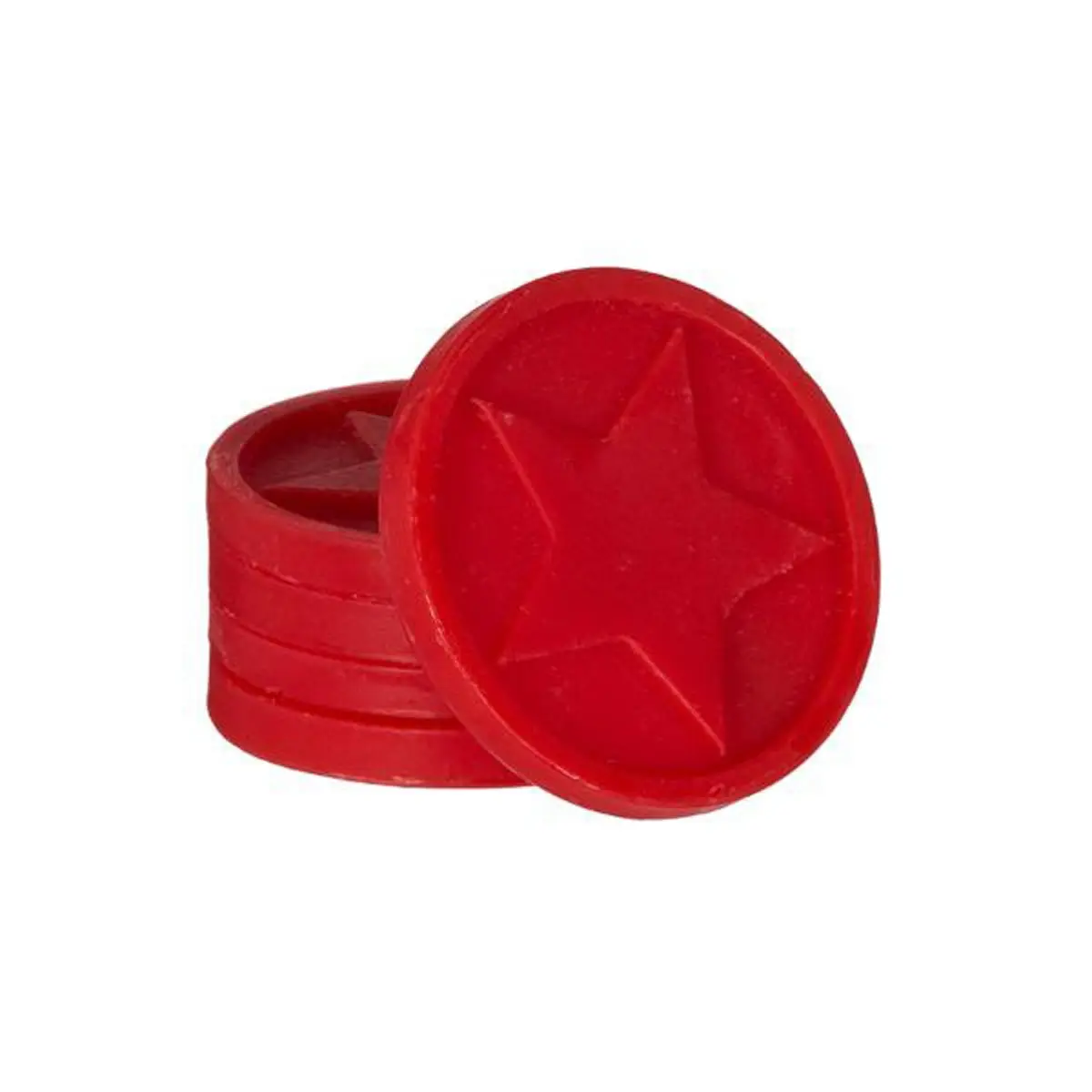 Lot de 5 Cires Parfumées à Brûler «Etoile» 45g Fruits Rouges