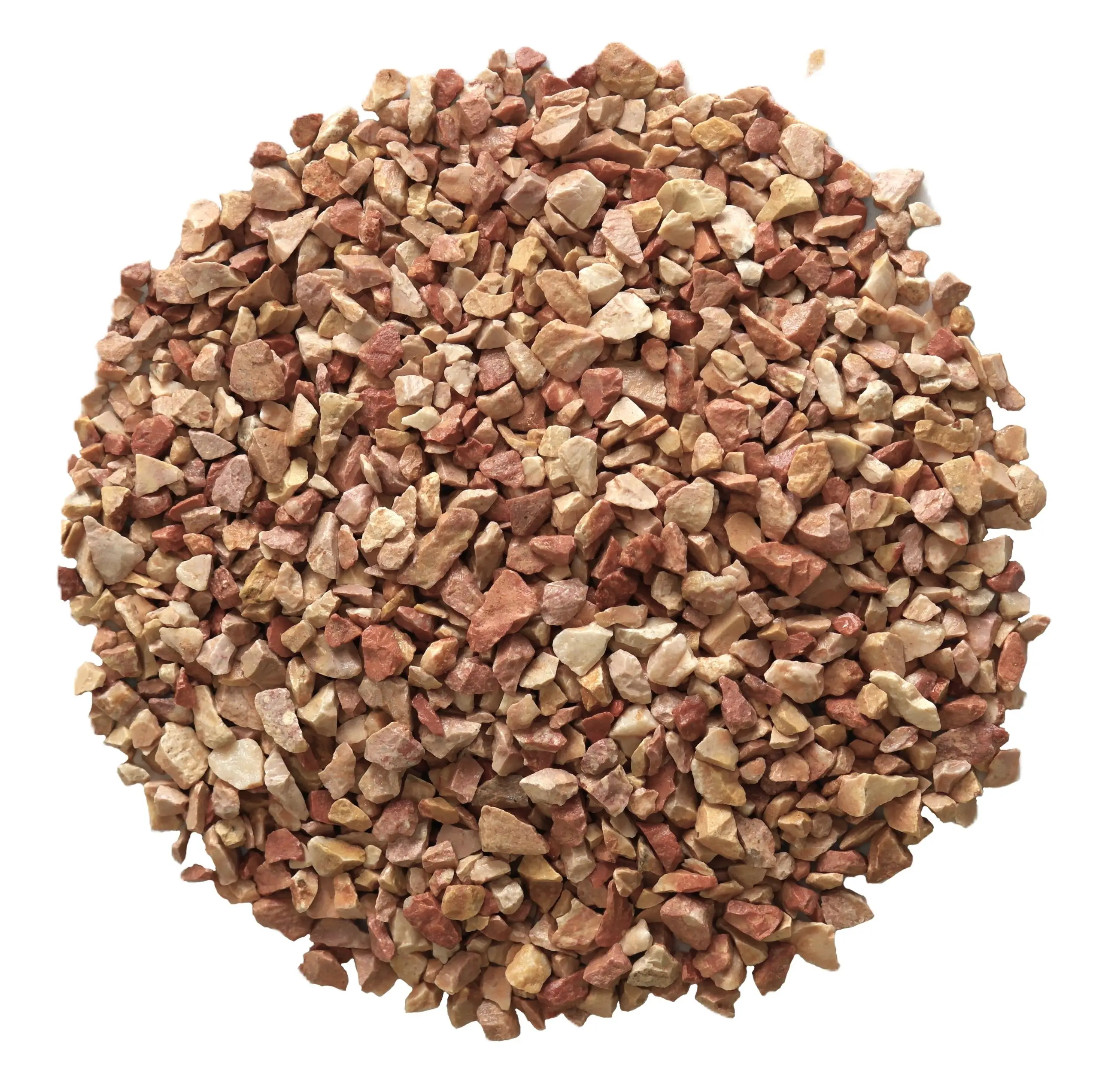 Gravillon rose calcaire 4/6 en sac de 5 L