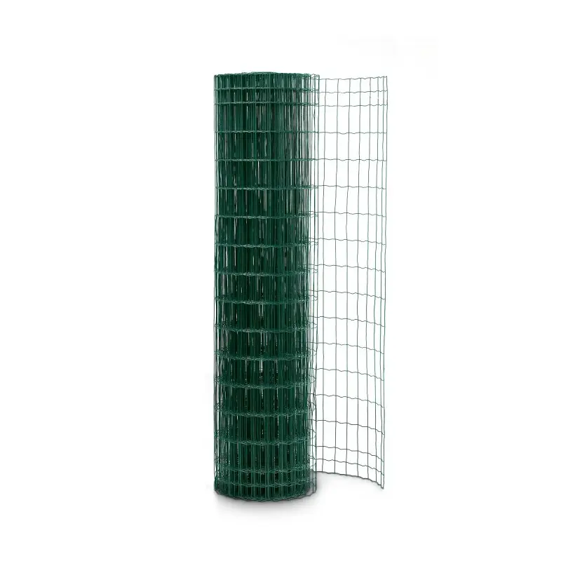 Grillage soudé en rouleau H1m00 x L20m fil 2.1mm maille 100×50 mm Vert