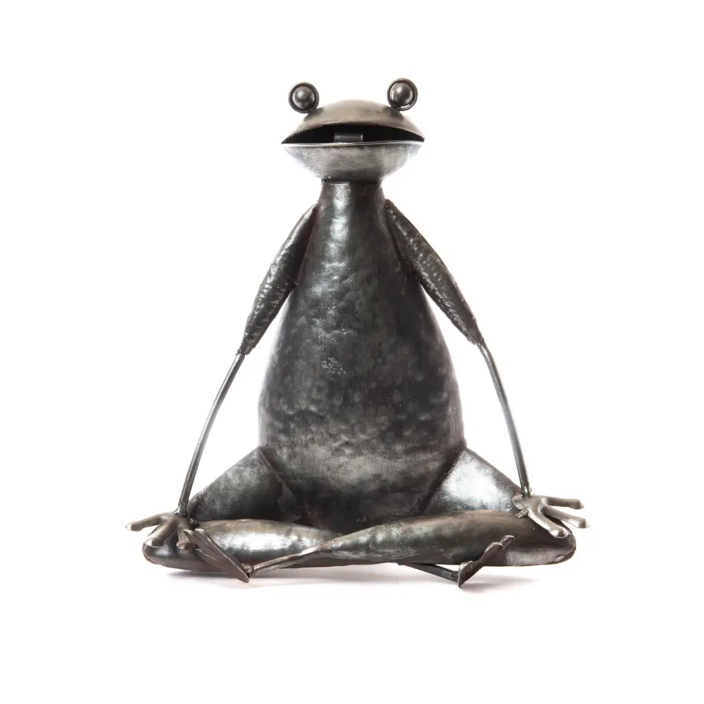 Grenouille Gisèle en métal