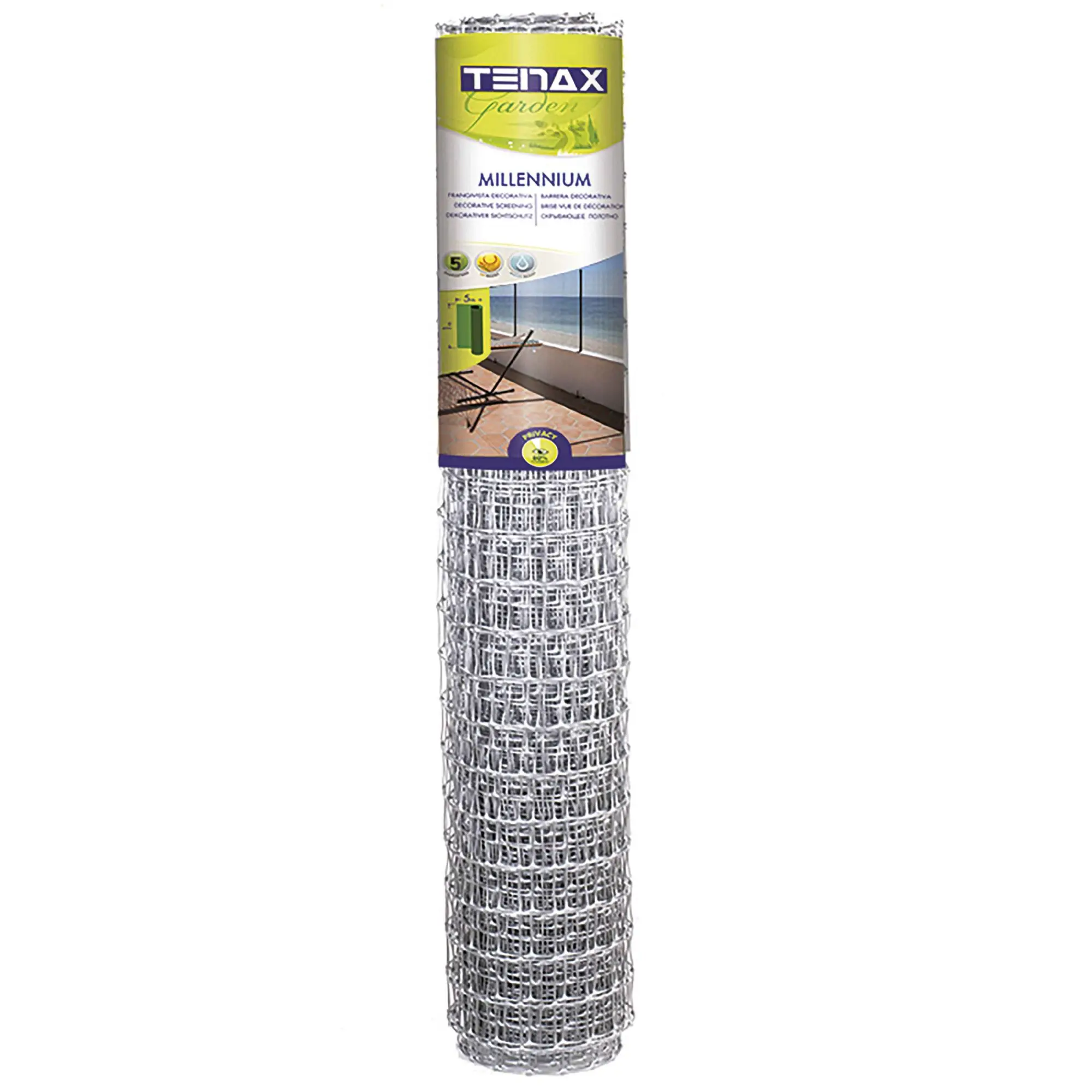 Grillage plastique gris 2 dimensions