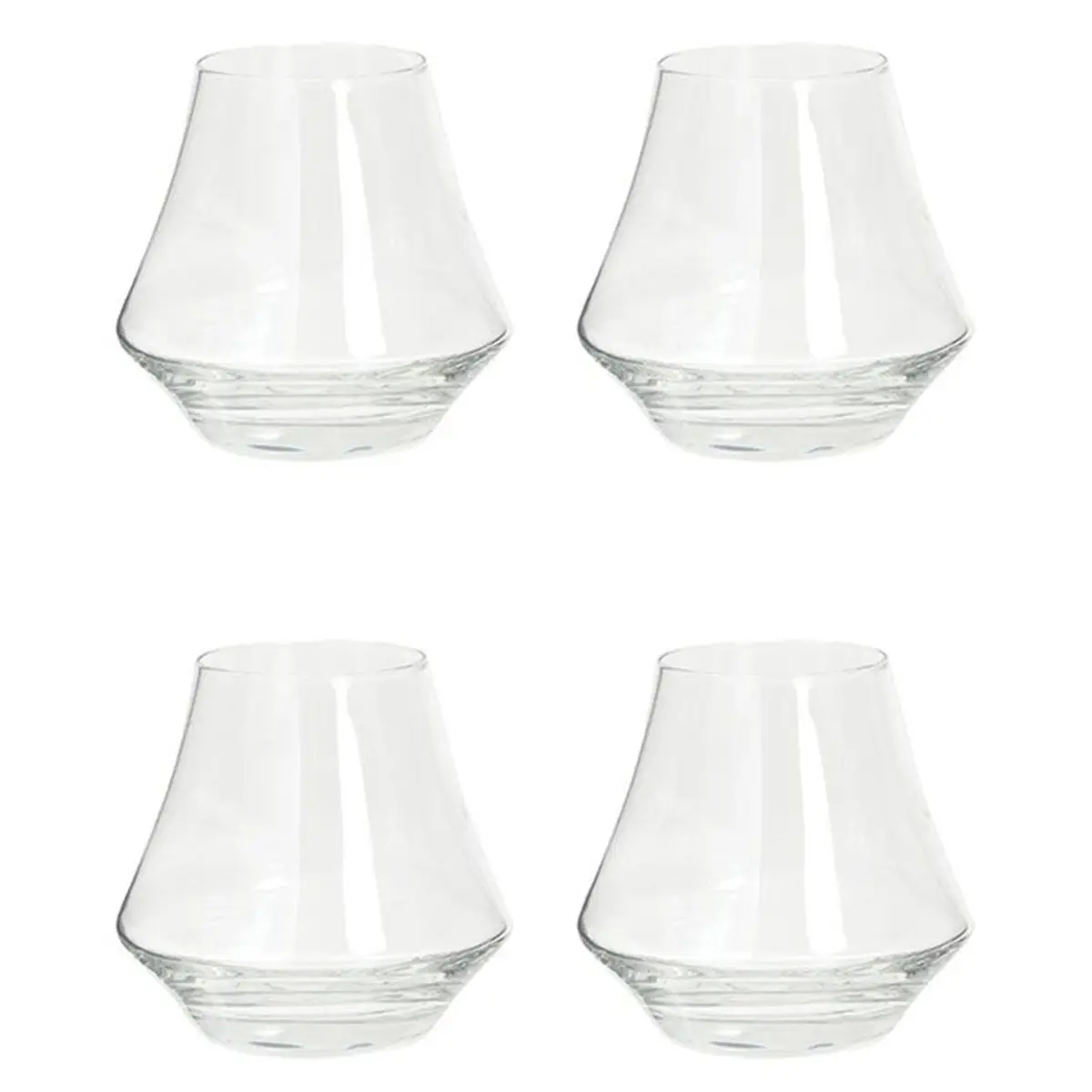 Lot de 4 Verres à Whisky «Arome» 29cl Transparent