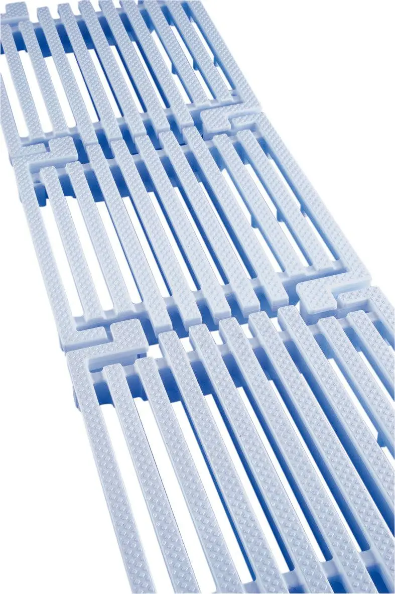 Grille longitudinale pour gouttière