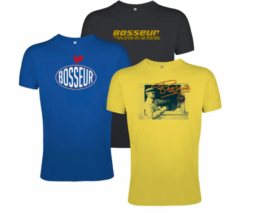 Lot de 3 Tee-shirt – BOSSEUR – Edition limitée 2023 T.L 12016-002