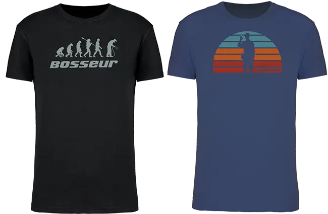 Lot de 2 t-shirt de travail BOSSEUR Evo Noir – 12232-001