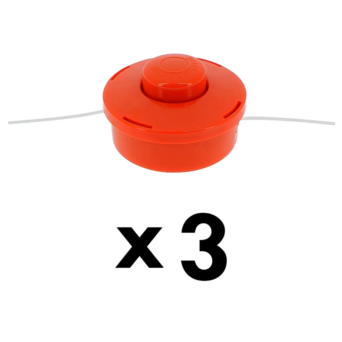 Lot de 3 têtes fil pour débroussailleuse et multifonction 4 en 1 – GT GARDEN