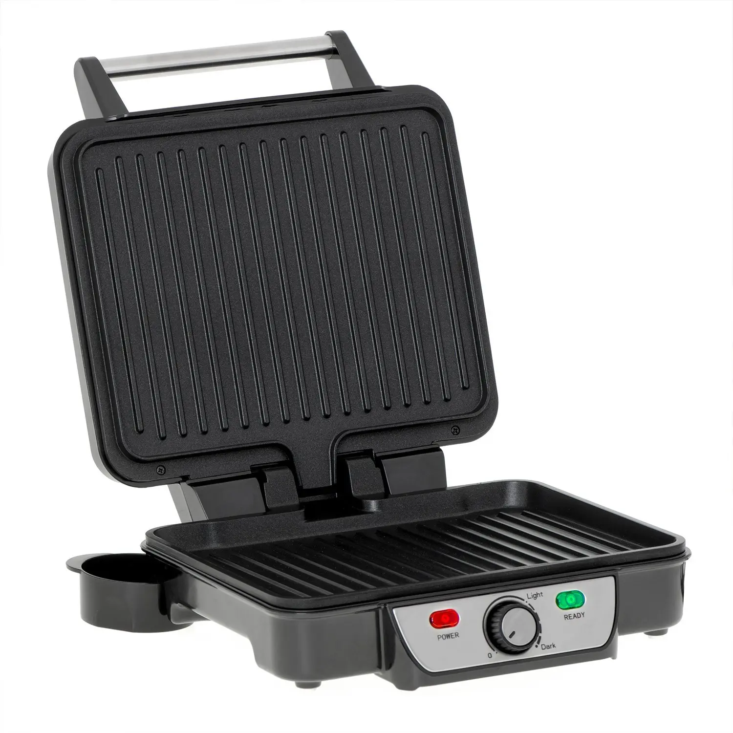 Grill électrique 2 en 1 Mesko MS 3050, 2500W, possibilité de l’ouvrir à 180°