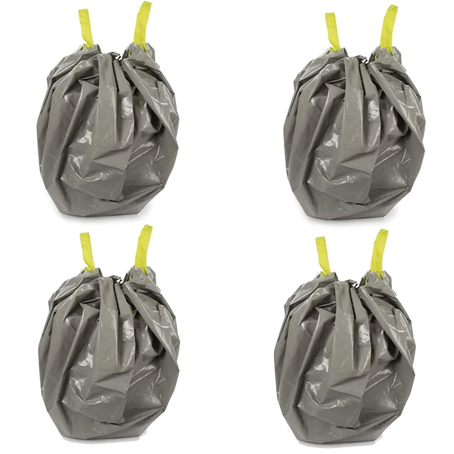 Lot de 4 SACS DE JARDIN – Utra Résistant – POLYÉTHYLÈNE – 130 L