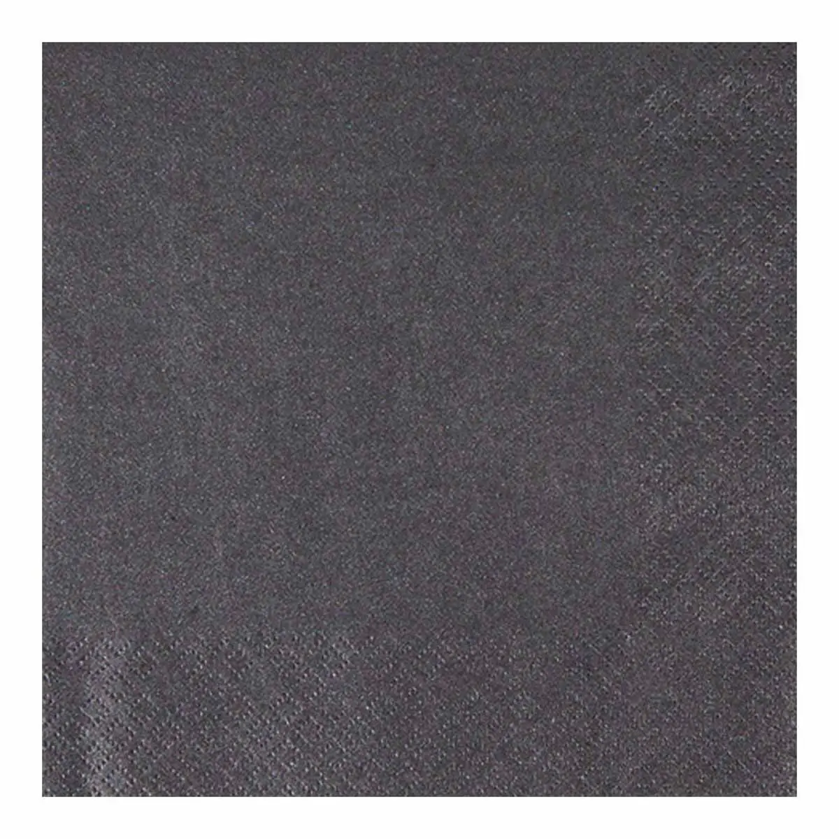 Lot de 20 Serviettes en Papier «Cocktail» 33x33cm Noir
