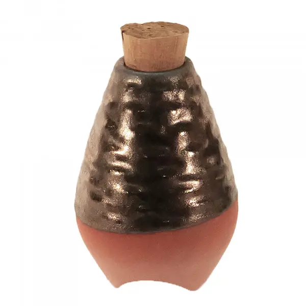 Lot de 3 Poto / Olla Céramique à enterrer Métal Choco taille S – 18 cl