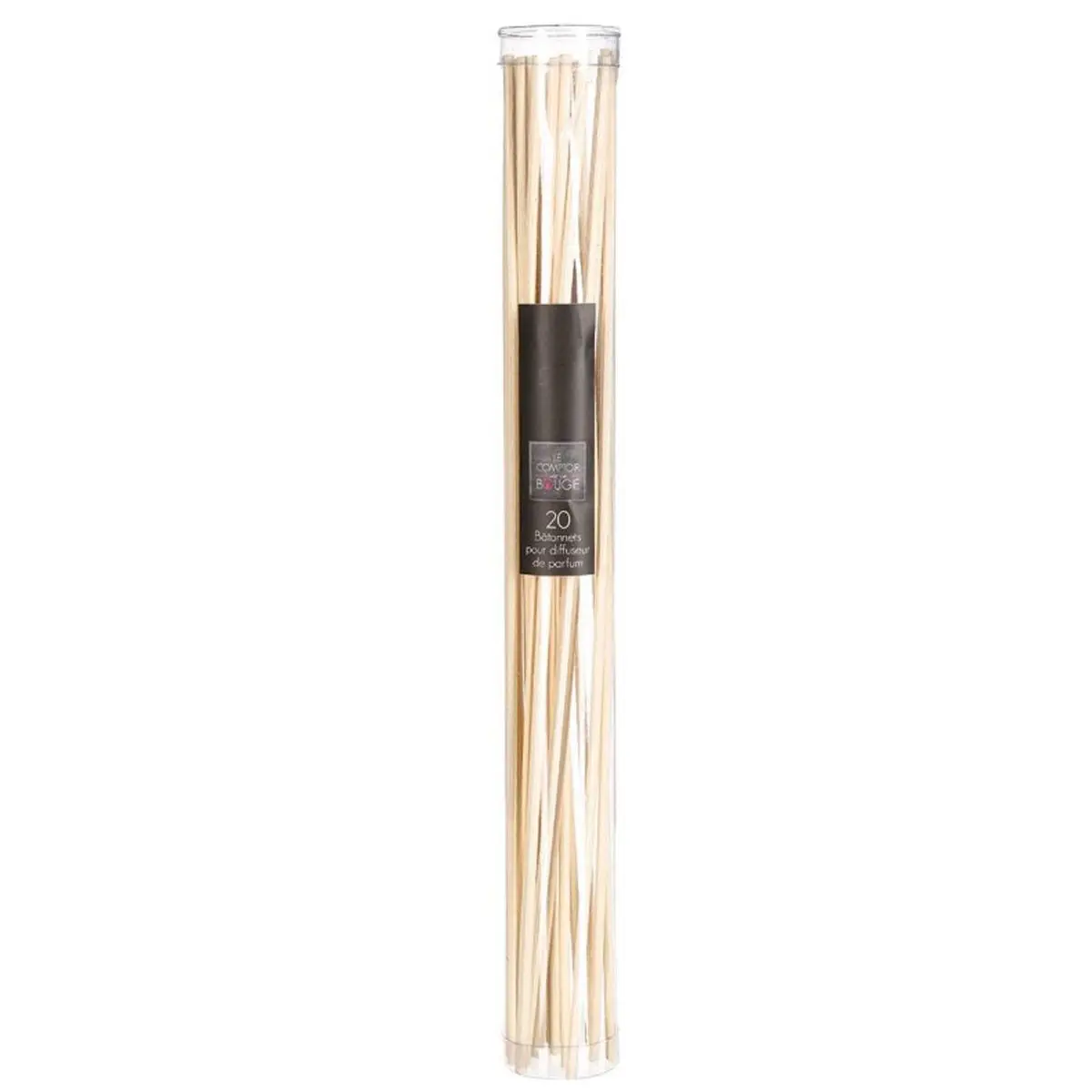 Lot de 20 Bâtonnets pour Diffuseur de Parfum 25cm Naturel