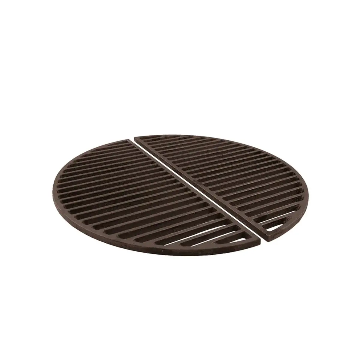 Lot de 2 Grilles demi-lune en fonte pour Kamado Kamal Ø 53CM / Large