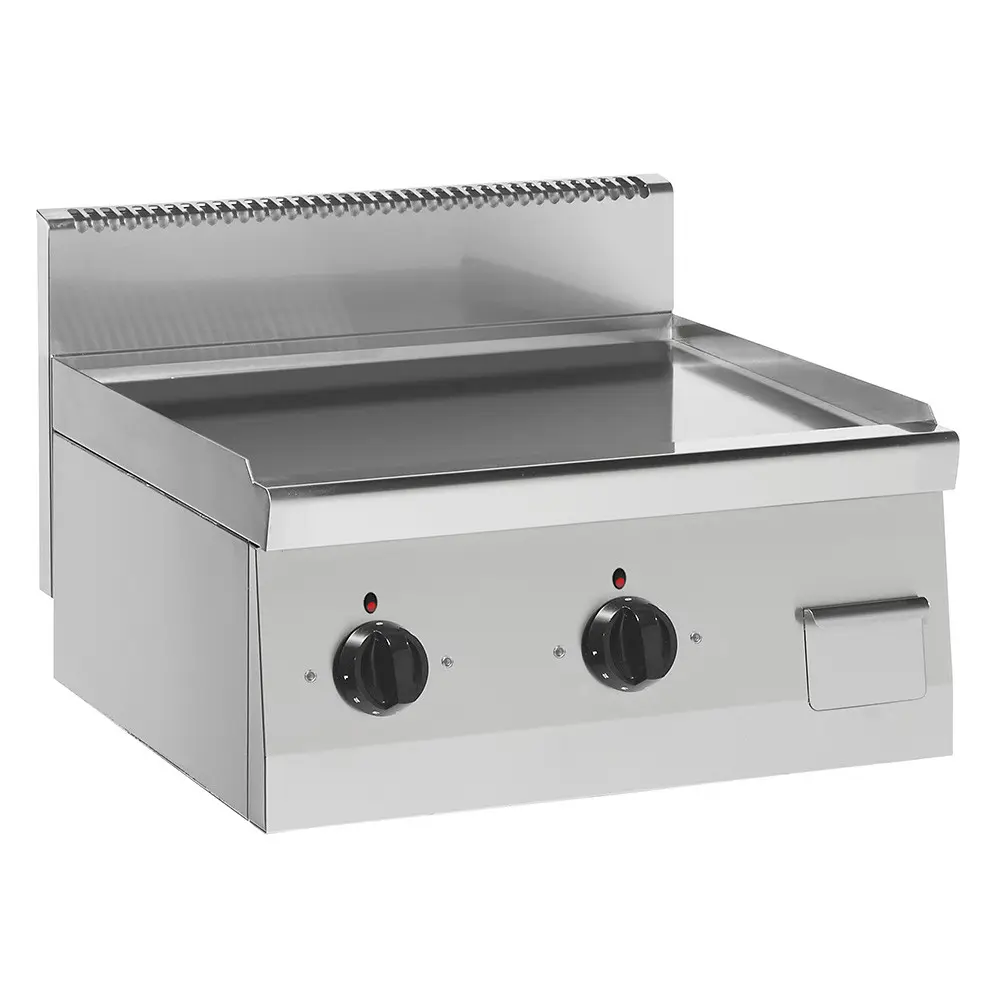Grills Electriques, chrome, doubles lisses, 230 V mono