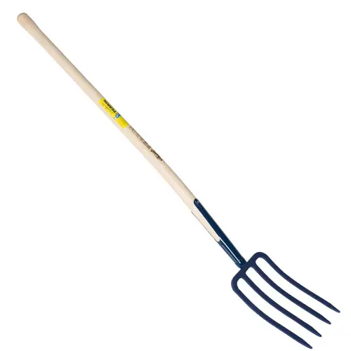 Fourche à bêcher à soie 4 dents 27 manche pomme Outils Perrin