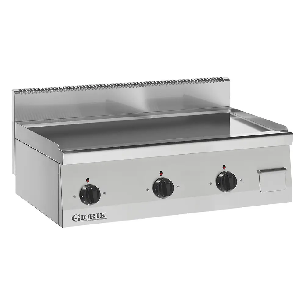 Grills Electriques, acier inoxydable, triple lisses