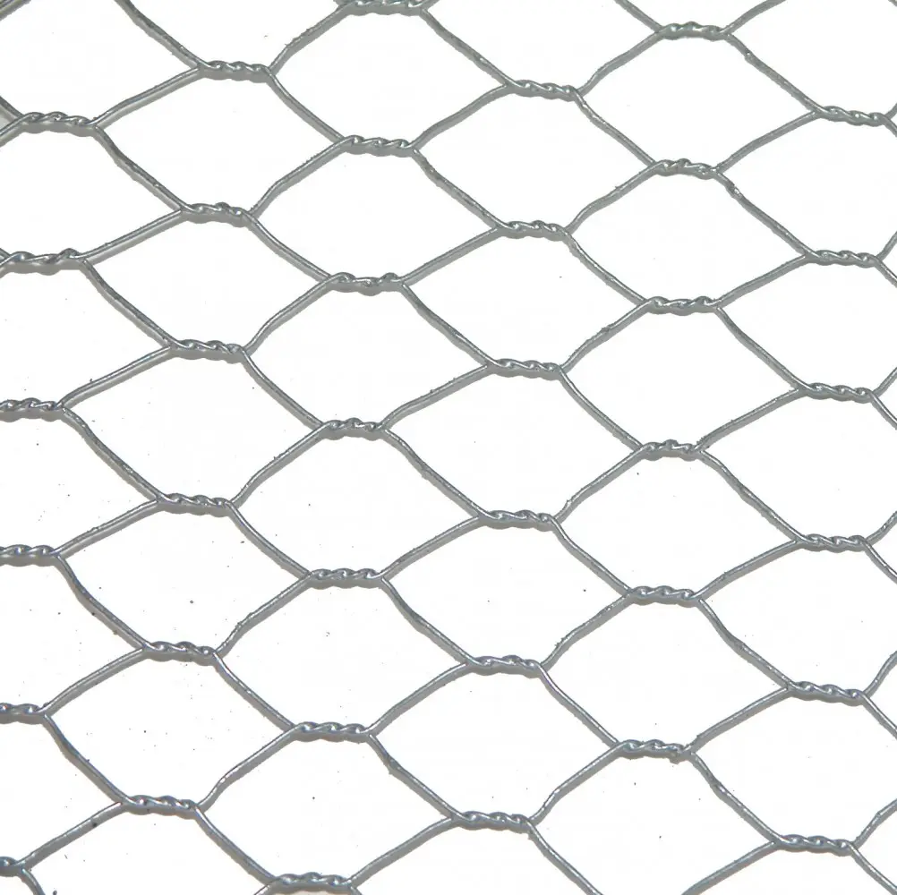 Grillage pour animaux triple torsion gris, H.0.5 x L.10 m, maille H.13 x l.13 mm Centrale Brico