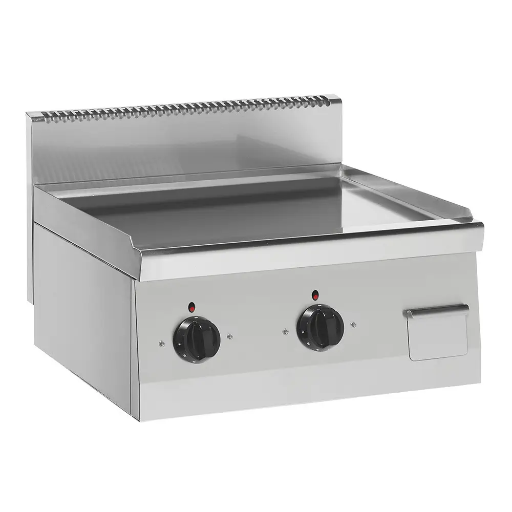 Grills Electriques, acier Inoydable, doubles lisses, 400 V Tri