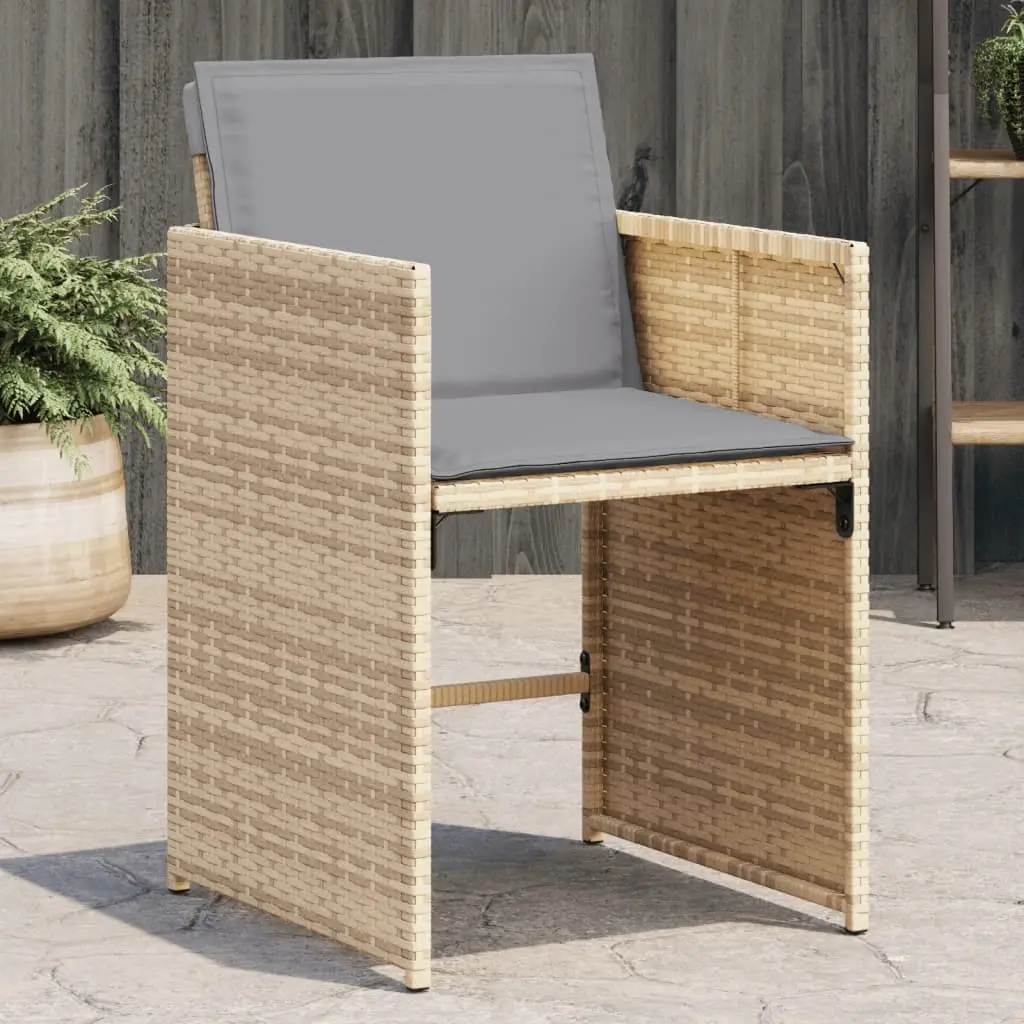 Lot de 4 Chaise bois composite Kimberly Naturel 50,5 X 54 X 79 cm – P87211N