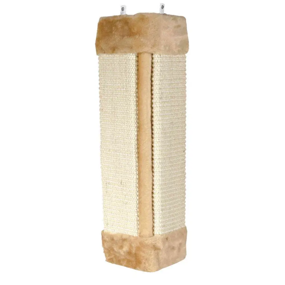 Griffoir d’angle naturel beige 23 x 49 cm