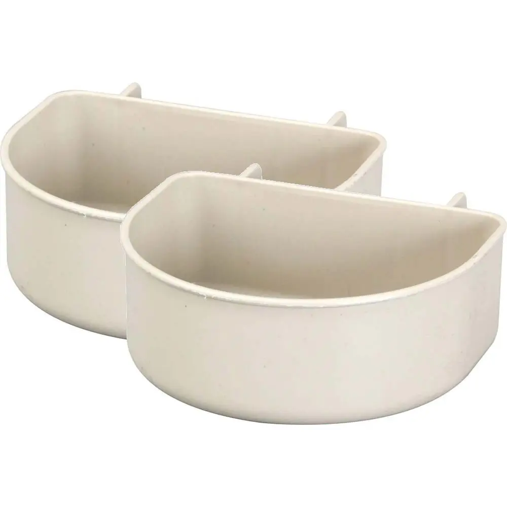 lot de 2 gamelle 300 ml NOMAD, pour cage de transport NOMAD chien