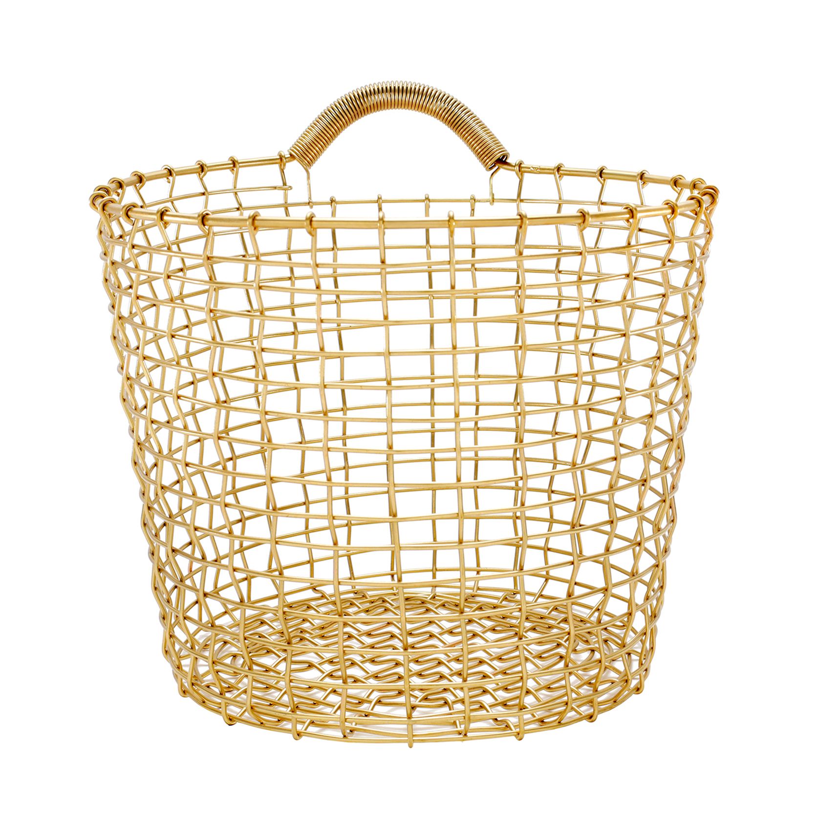Cesta de alambre Korbo Bin 16.jp{font-size:18px}latón