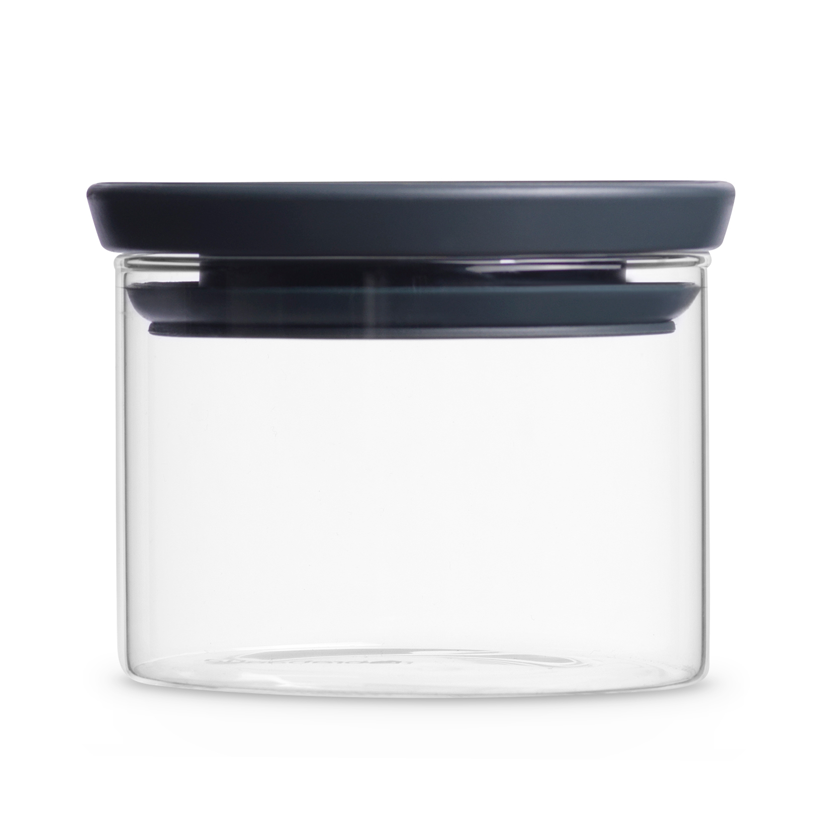 Bote de cristal con tapa Brabantia.jp{font-size:18px}0,3 L