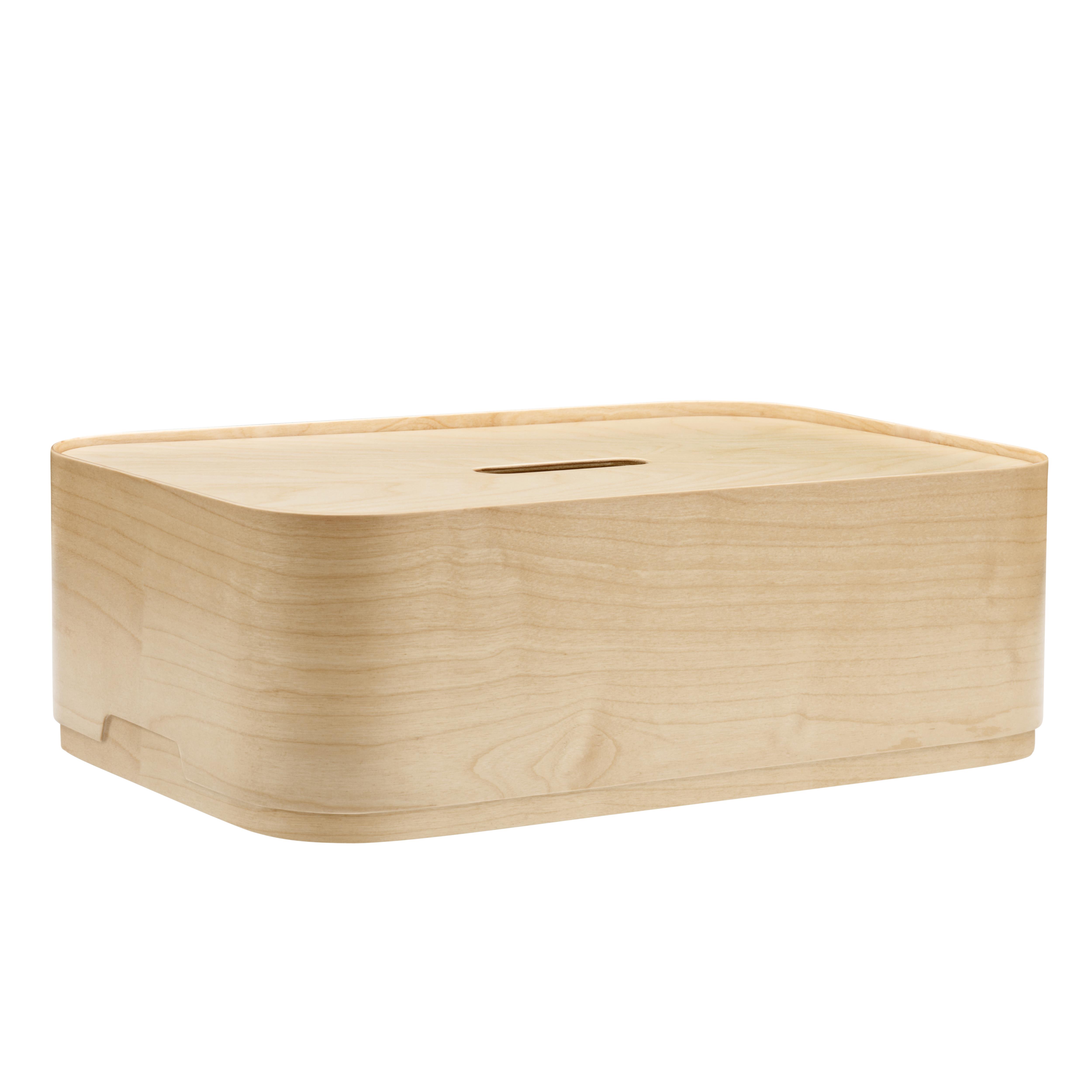 Caja de almacenaje Vakka S.jp{font-size:18px}Chapa de fresno